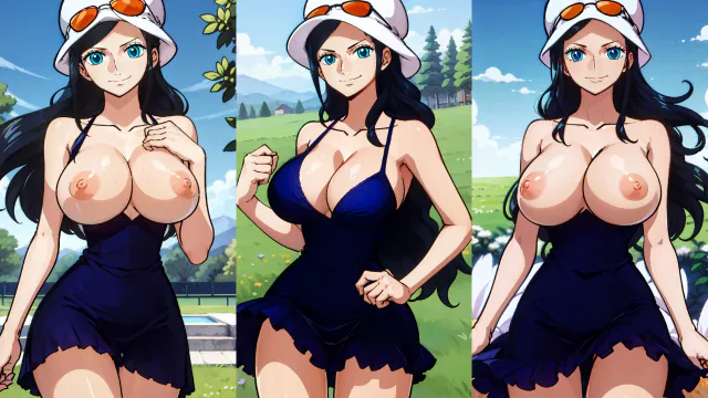 nico robin hentai dressrosa one piece