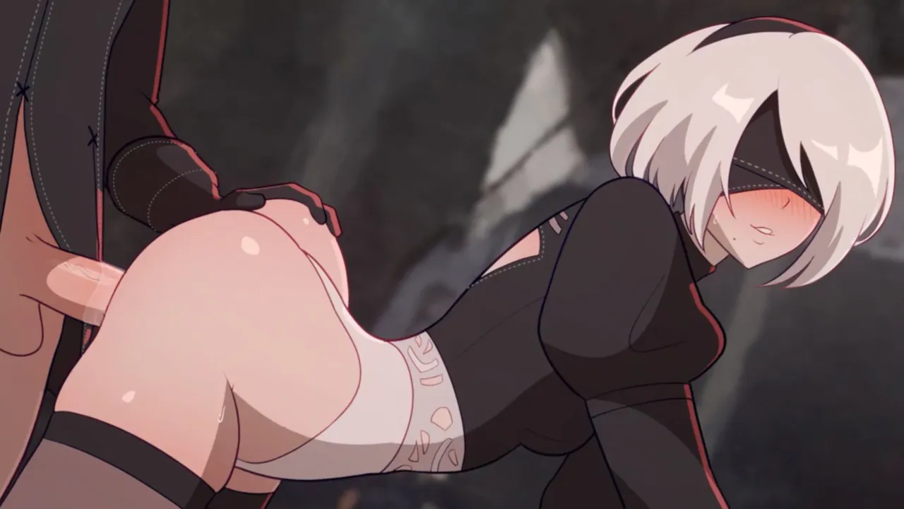 2b hentai animation nier automata misfitbite