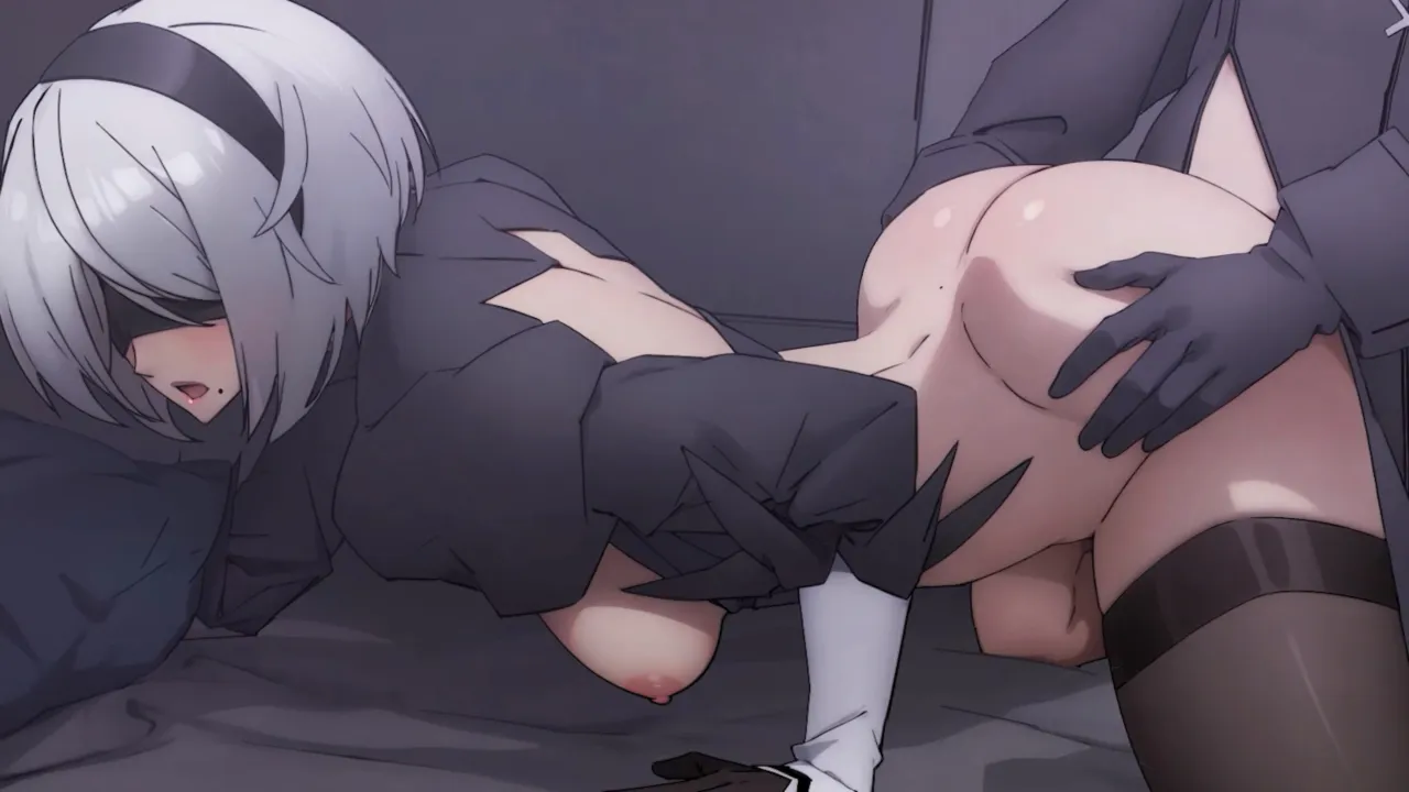 2b hentai animation nier automata redhornyhead