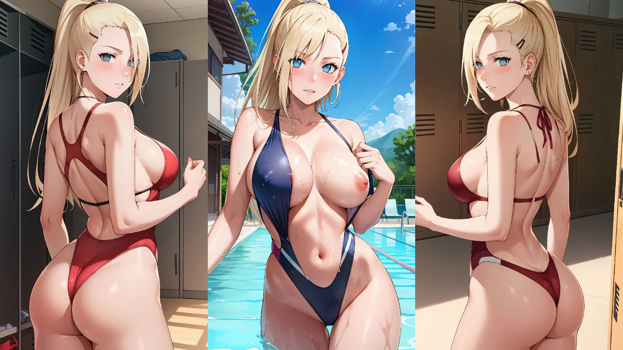 ino yamanaka swimsuit hentai temptart boruto