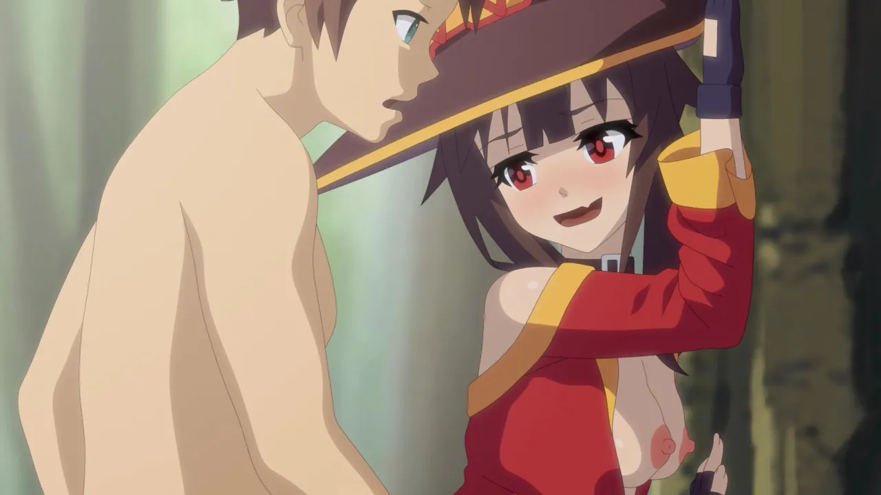 megumin hentai animation shiina ecchi konosuba